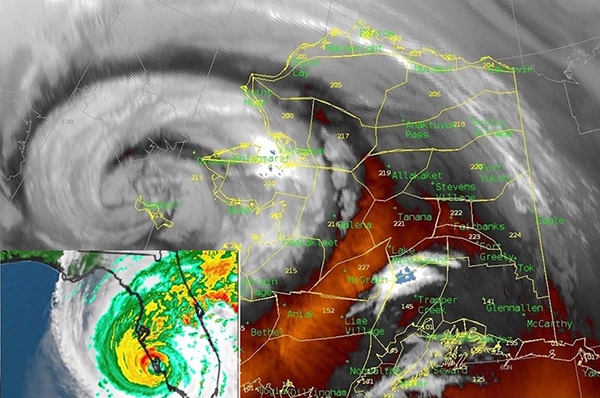 Alaska Science Forum: North Pacific Megastorms vs. East Coast Hurricanes