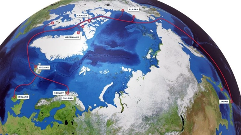 Trans-Arctic Cable Consortium to Connect Asia to Europe via Alaska