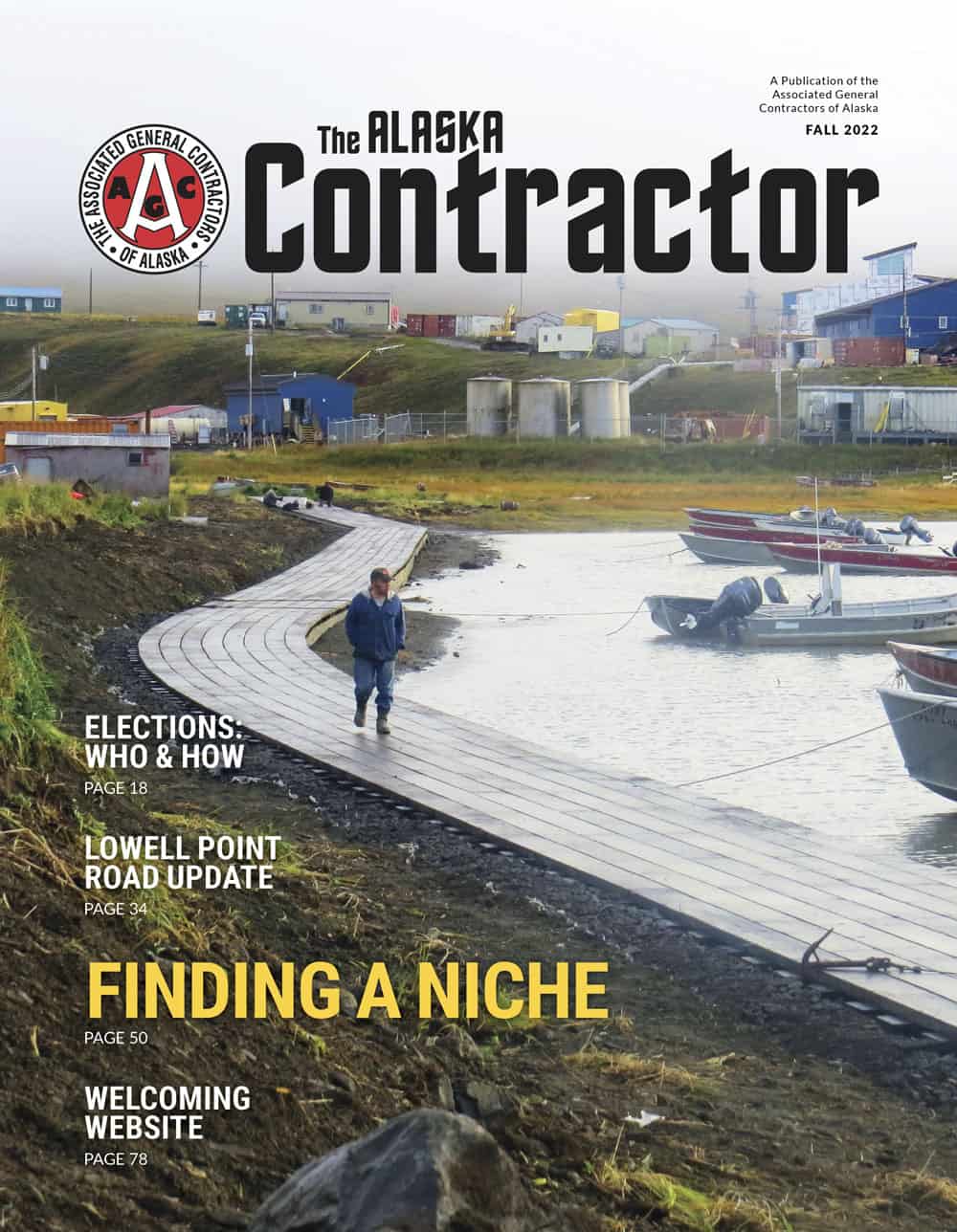 The Alaska Contractor Fall 2021 cover