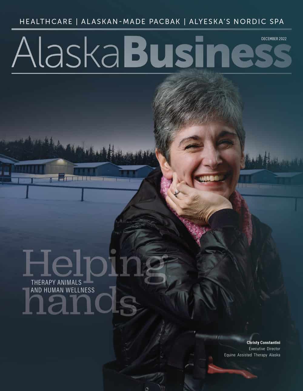 Alaska Business December 2022 cover
