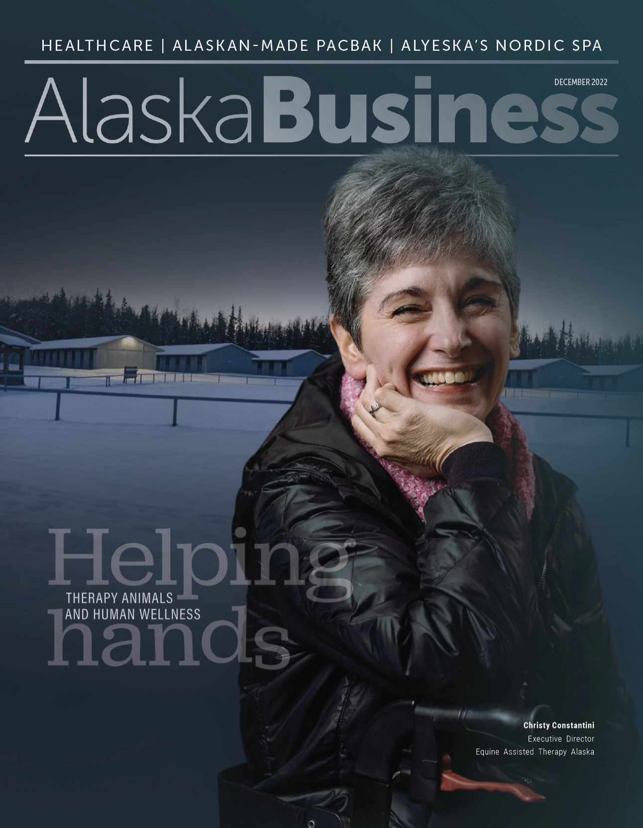 Alaska Business December 2022 Cover