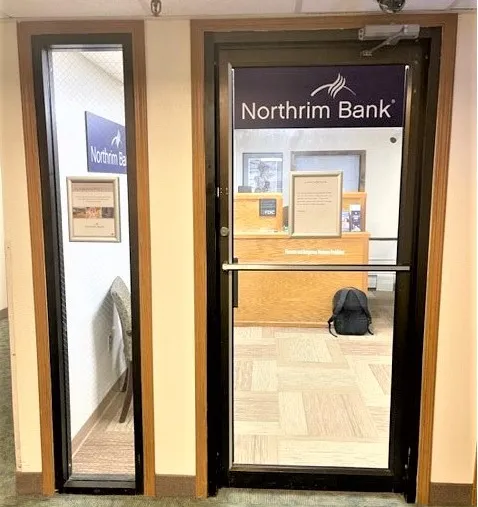 Northrim bank door