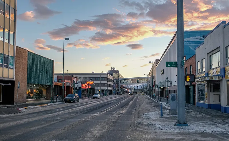 anchorage skyline