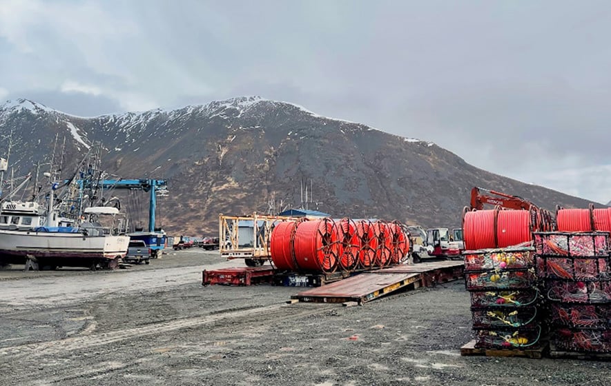 GCI Resumes AUAleutians Fiber Work in King Cove and Sand Point