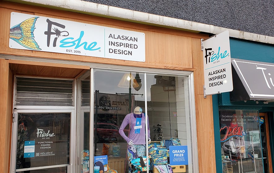 New Storefront for Fishe Wear Outdoor Fashions - Alaska Business