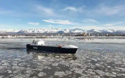 Mainsail 10 Technology Improves TOTE’s Anchorage Terminal Operations